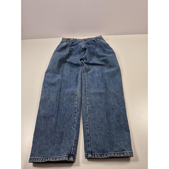 Vintage Calvin Klein Sport Cricket Pant Jeans Mens 33x34 Blue Pleated USA 90s